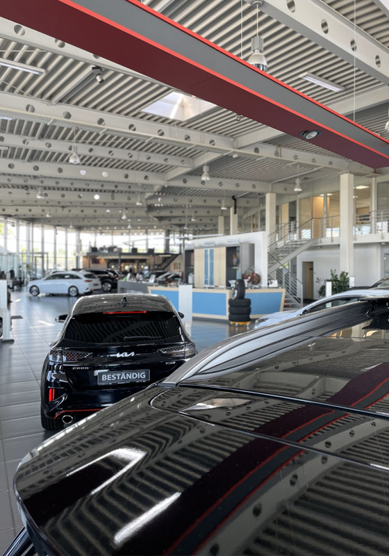 Kia Autohaus Beständig Innenraum